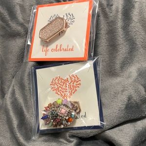 2 Keep by Stella & Dot bracelet charms